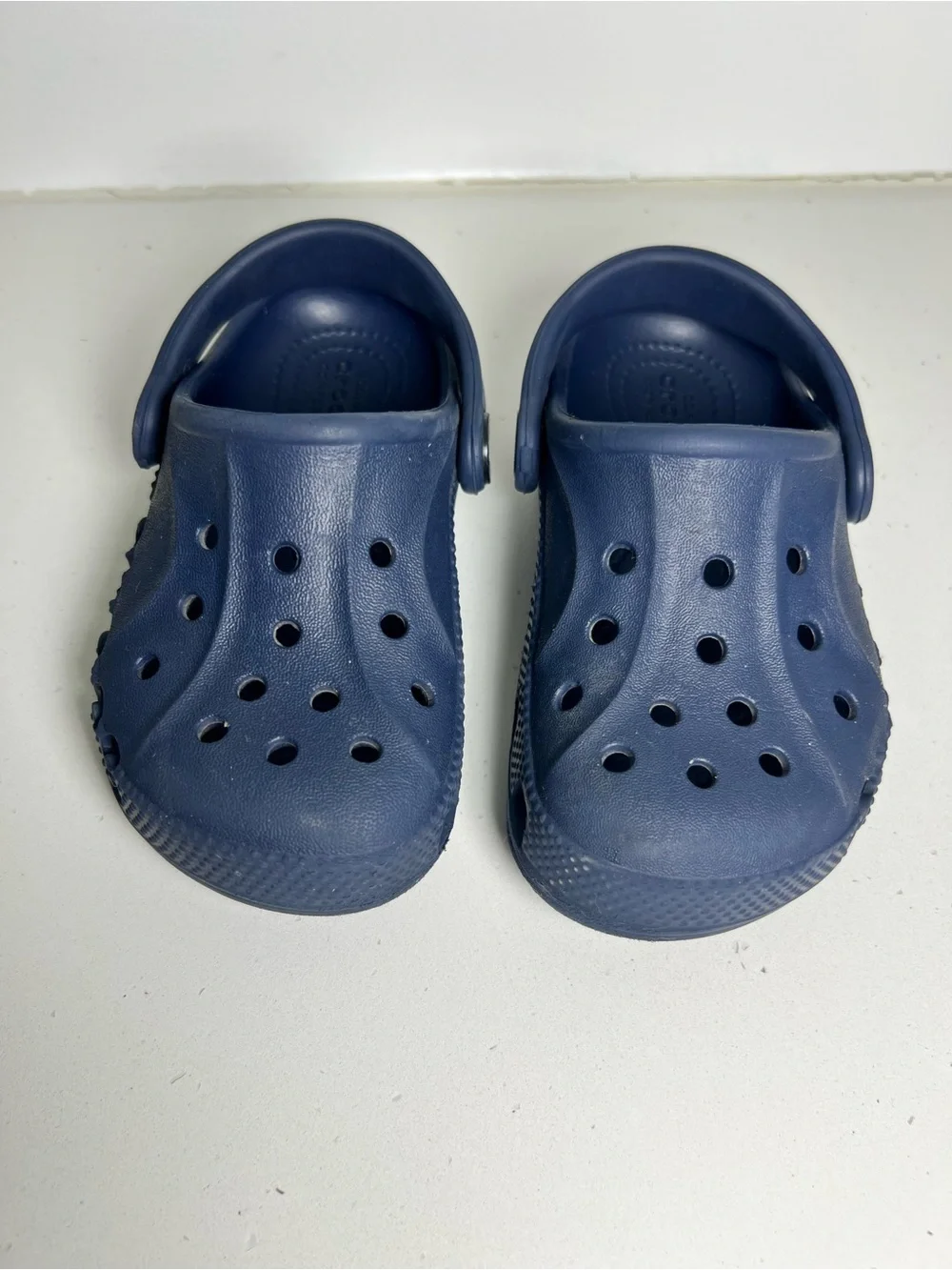 Crocs Classic Clog Toddler Size C8 Navy Blue Slip-On Shoes